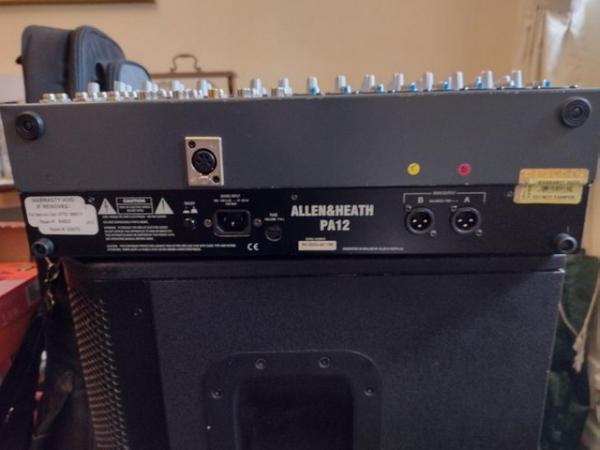Image 3 of Allen and Heath PA12 mixer