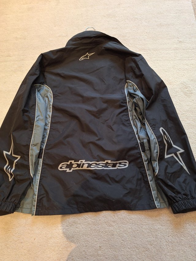 Preview of the first image of LIGHTWEIGHT MOTORCYCLE JACKET  SIZE XL.