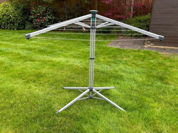 Image 3 of LEIFHEIT LinoPop-Up 140 Portable Foldaway Clothes Airer