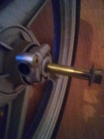 Image 2 of Wheel 125cc + tyre + disc, nearly new condition