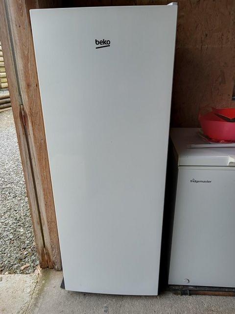 Preview of the first image of Beko FFG1545W Tall Freezer A+ Energy Rating.