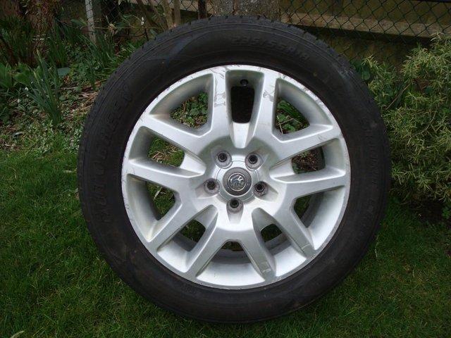 Preview of the first image of Spare wheel and new tyre Vauxhall Antara.