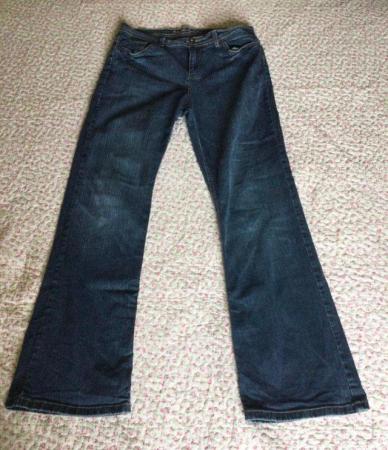 Image 4 of Vintage 90s M&S 14L Indigo Jeans