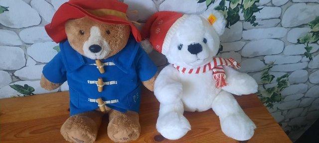 Preview of the first image of Paddington and Steiff Teddy Bears.