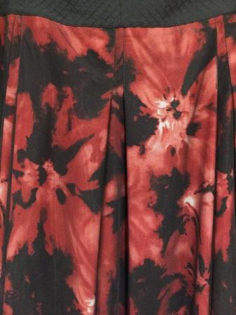 Image 6 of New Marks and Spencer Per Una Black Red Skirt Size 14