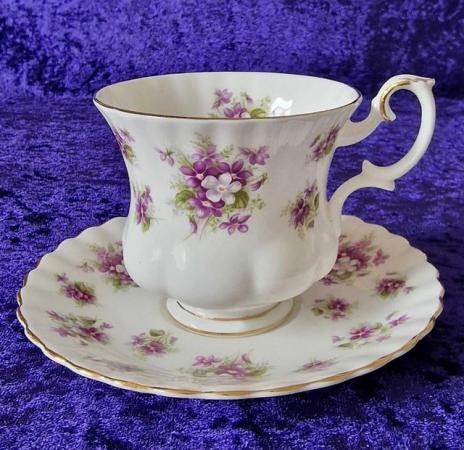 Image 1 of Royal Albert Sweet Violets Tea Set