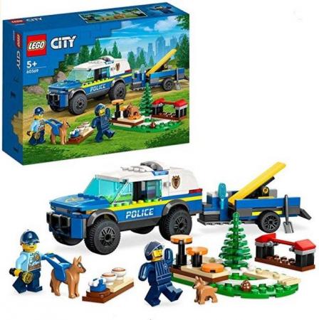Image 2 of LEGO 60369 City Mobile Police Dog Training Set