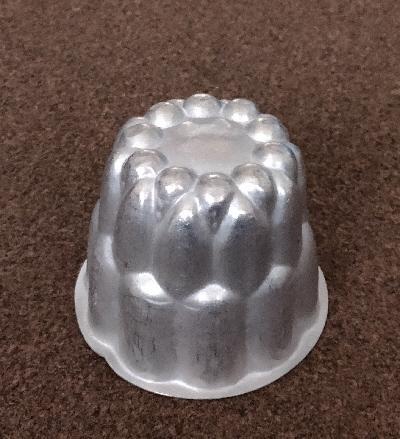 Preview of the first image of Vintage Aluminium Jelly/Blancmange Mould   BX14.
