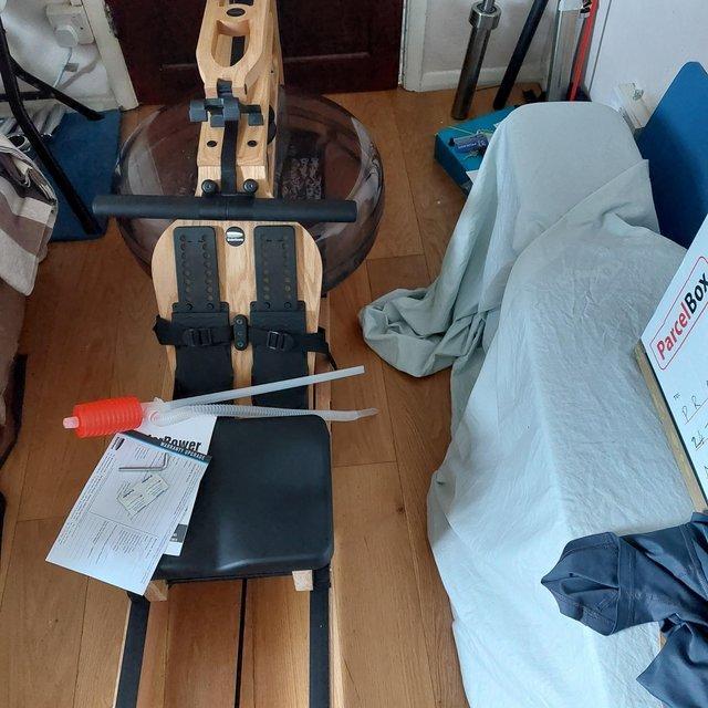 Preview of the first image of WaterRower Performance Ergometer Rowing Machine Top of Range.