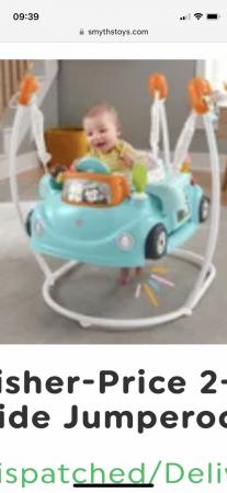 Image 1 of Fisher Price 2 in 1 Jumperoo excellent condition