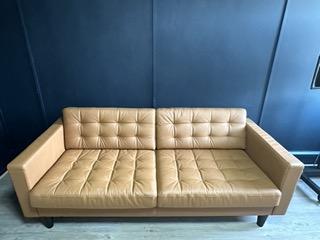 Image 1 of 3-seat sofa, Grann/Bomstad golden-brown/wood