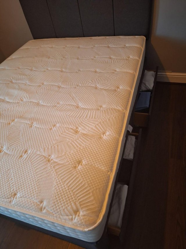 Preview of the first image of King Size Base and Matress set - Barely Used.