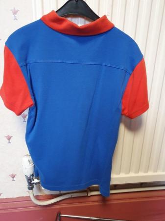 Image 2 of Girl Guide  polo Shirt Blue and Red