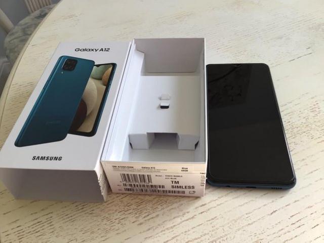 Preview of the first image of Samsung Galaxy A12 Mobile phone.