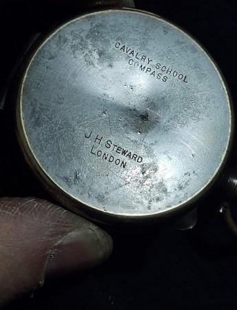 Image 1 of WW1 Military Cavalry School Brass Compass