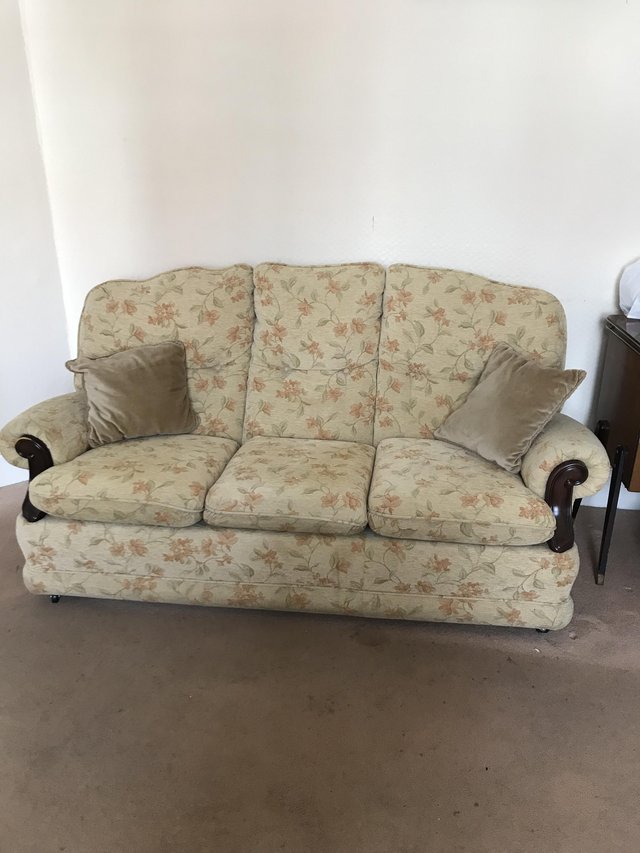 Preview of the first image of 3 seater sofa. Good condition.