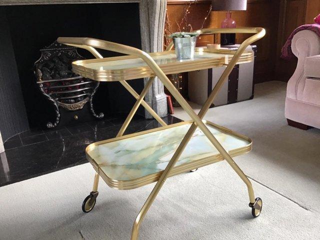 Preview of the first image of sylvan vintage tea trolly Onyx.