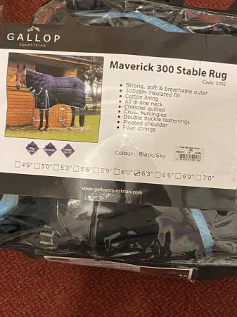 Image 1 of Horse rugs and stirrups for sale