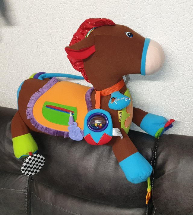 Preview of the first image of K’s Kids Giddy-Up & Play Activity Toy.