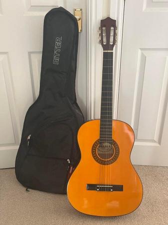 Image 1 of Palma PL44 Acoustic guitar with case