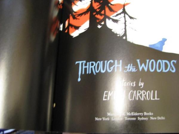 Image 2 of THROUGH THE WOODS EMILY  CARROLL FIRST EDITION SOFT COVER 20