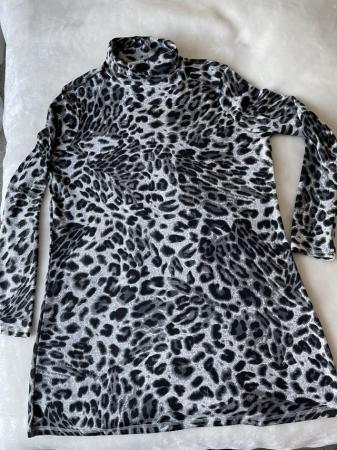 Image 1 of Animal print dress/tunic size 12 Tu brand
