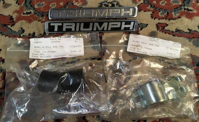 Preview of the first image of TRIUMPH TR6 / OTHERS - VEHICLE PARTS.