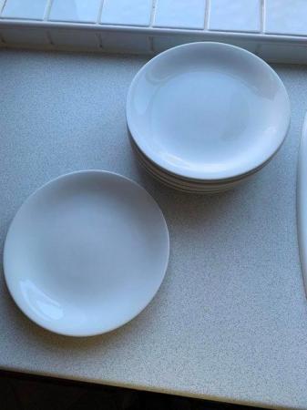 Image 2 of Large White French Dinner Plates
