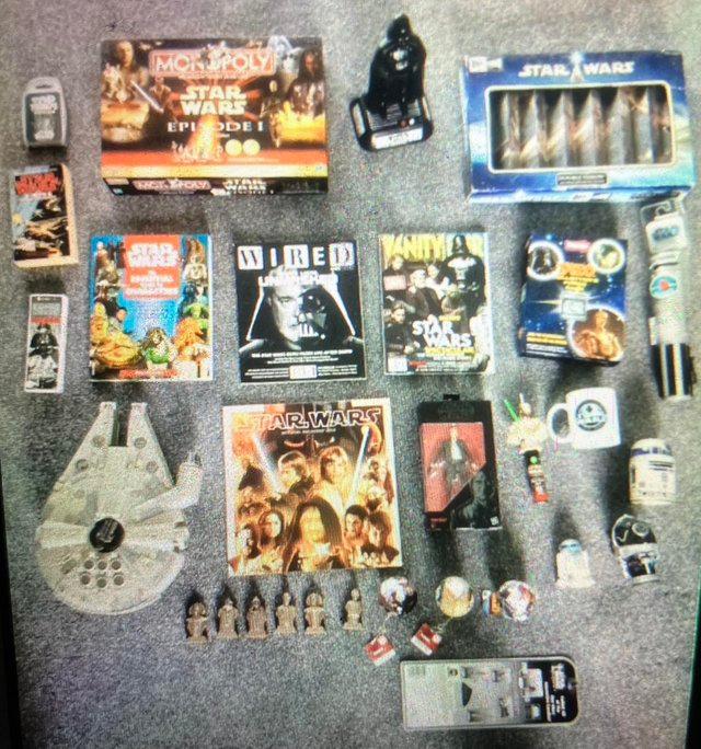 Preview of the first image of Star Wars Bundle Job Lot Apx 29 Items 1995 to 2015.