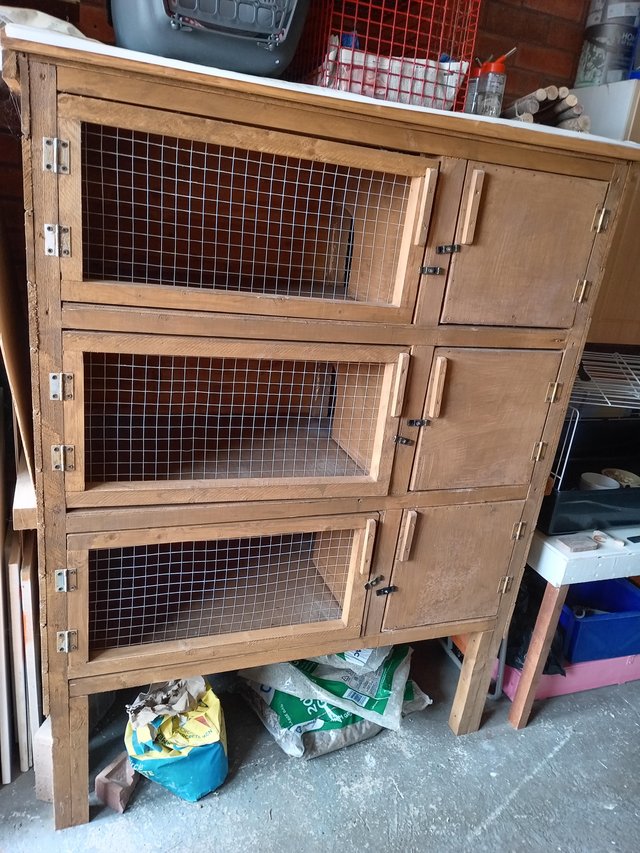 Preview of the first image of 3 tier Guinea pig hutch ONO, SOLD.
