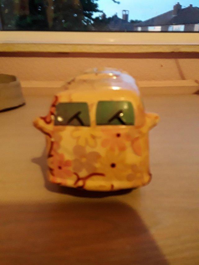 Preview of the first image of Novelty flower power moneybox van.