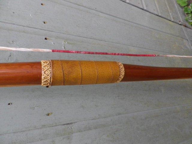 Preview of the first image of ARCHERS LONGBOW VINTAGE YEW ENGLISH LONGBOW   & ARROWS.