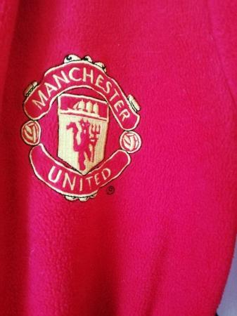 Image 3 of Childs Manchester United Dressing Gown 8-9yrs