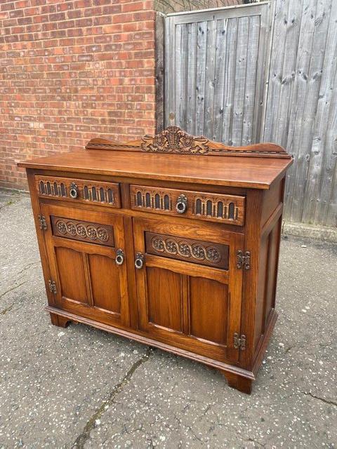 Preview of the first image of Old Charm Oak Sideboard Royal Wedding.