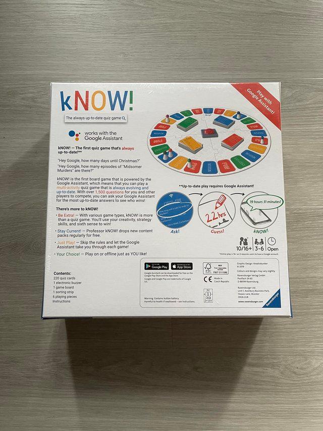 Preview of the first image of Ravensburger kNOW! Interactive Quiz Game.