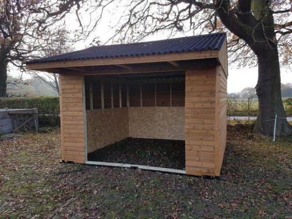Image 2 of 12x12 Static Field Shelter (Timber Shelter for sale)