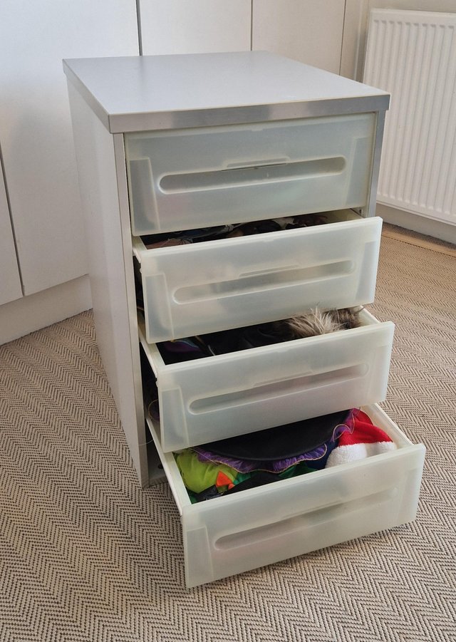 Preview of the first image of IKEA Attityd 4-Drawer Unit.