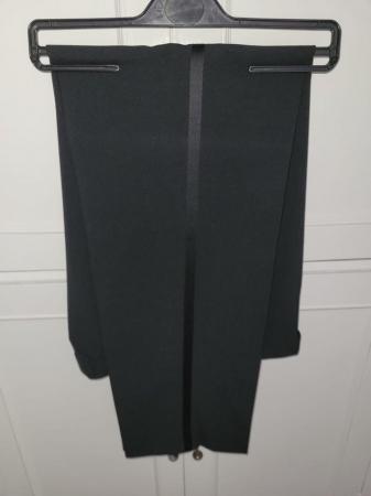 Image 2 of Vintage black dinner suit, with dinner shirt and bow tie