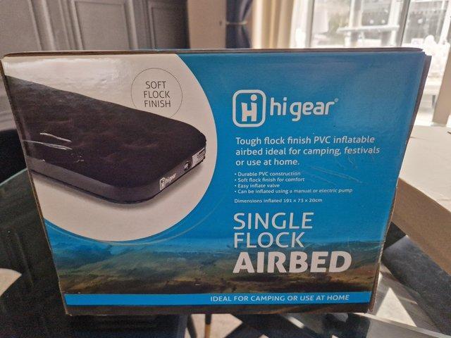 Preview of the first image of Hi gear single airbed brand new.