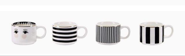 Preview of the first image of espresso mugs stackable.