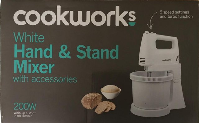 Image 1 of Hand and Stand Mixer complete kit by Cookworks