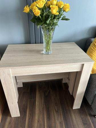 Image 2 of Wayfair Console extending to Dining table