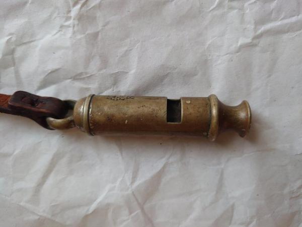 Image 2 of WW1 1916 Field /Trench Whistle