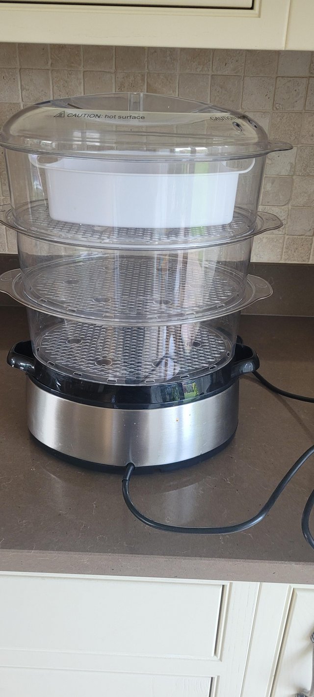 Preview of the first image of Ambiano food steamer as new.