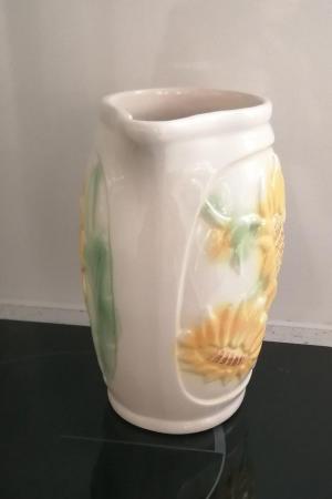 Image 17 of Poet Laval Pottery Ceramic Jug/Vase 7" Tall.