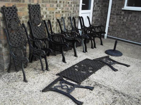 Image 2 of Cast Iron garden furniture st. £180.00. Lincoln