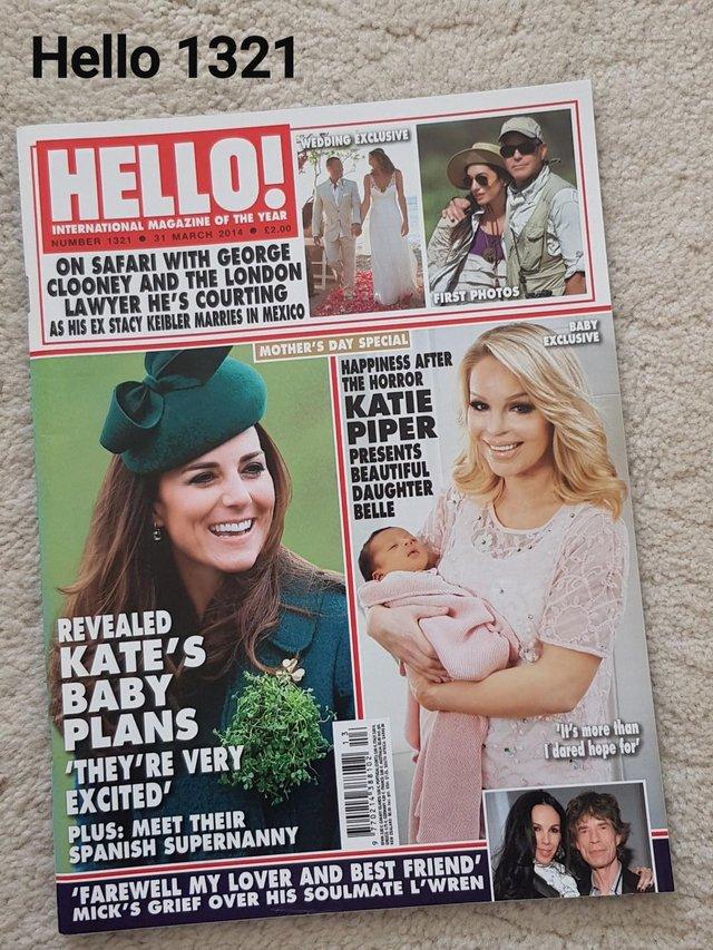 Preview of the first image of Hello Magazine 1321 - Mother's Day Special.