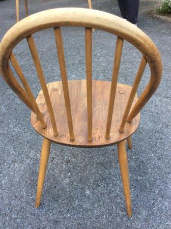 Image 3 of Genuine Ercol Dining Chair x 3