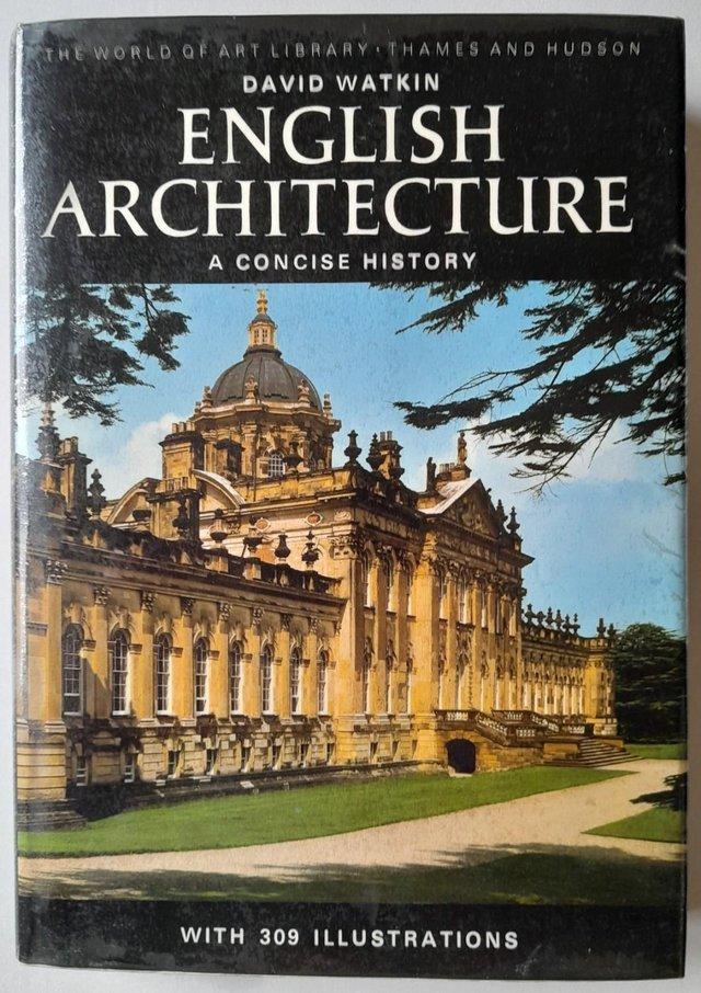 Preview of the first image of English Architecture: A Concise History. David Watkin. 1979.