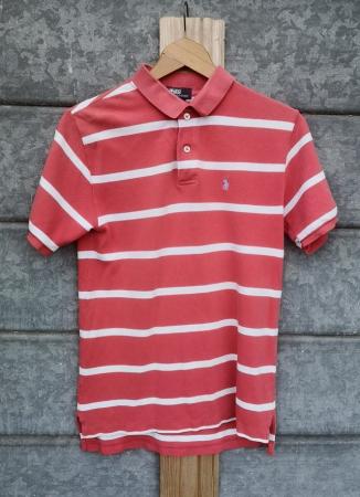 Image 2 of Vintage Polo by Ralph Lauren women's striped polo shirt top